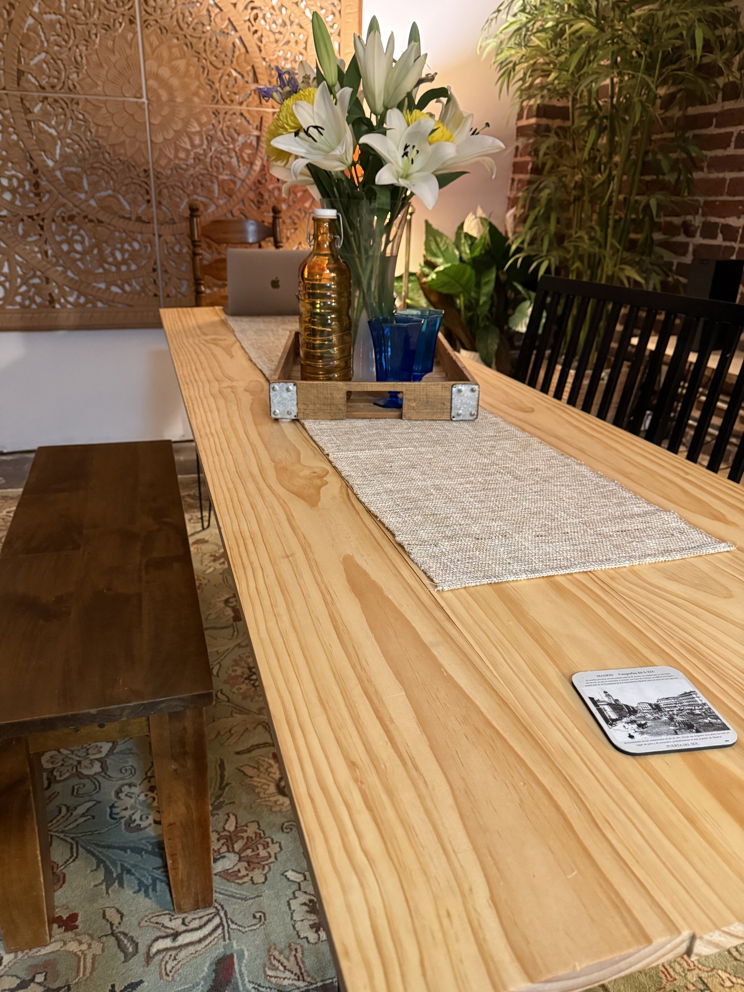 The long table at Walker Street